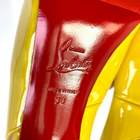 Christian Louboutin Vendome 120 Sling Pumps 38 fits more like a US size 7 - Picture 5 of 6